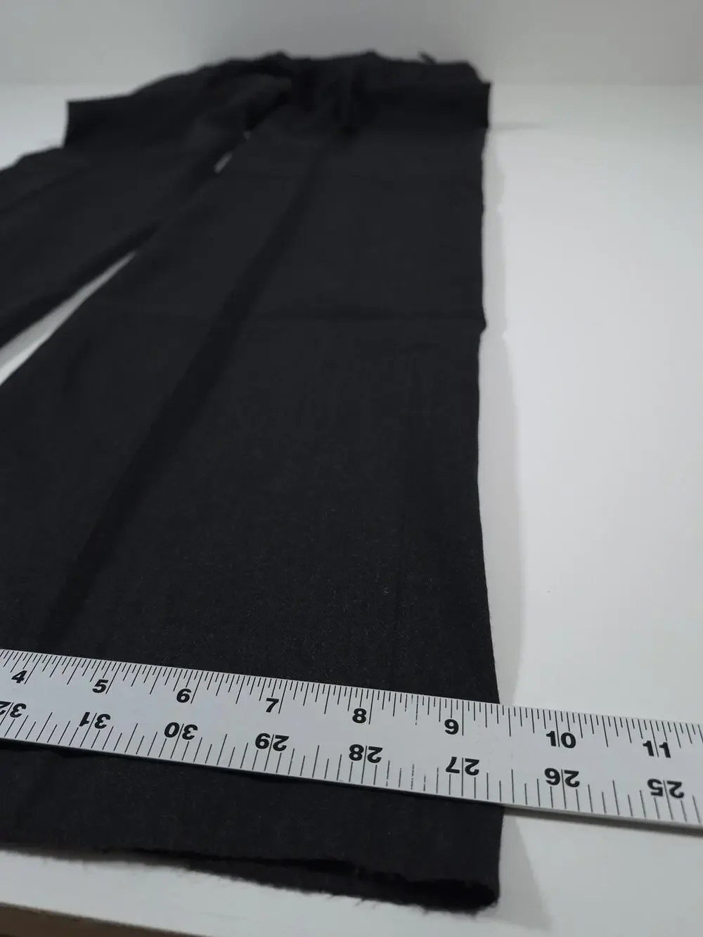 VTG Mr. Higgins Dress Pants Mens 37x36 Black Wool Oxford Pleat Straight NWT USA